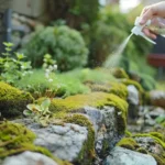 Clean Algae Off Landscape Rocks